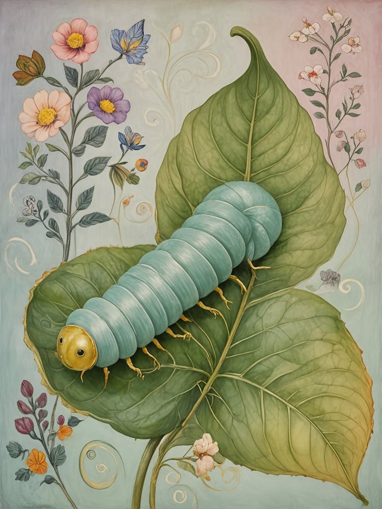 Floral Caterpillar