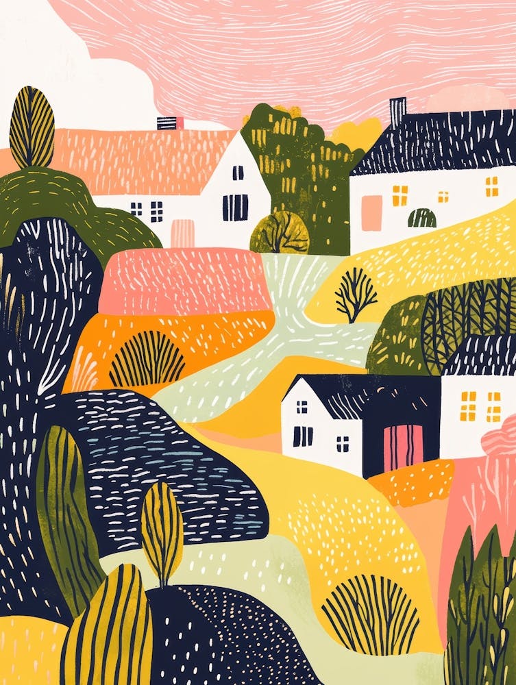 Cottages In The Countryside