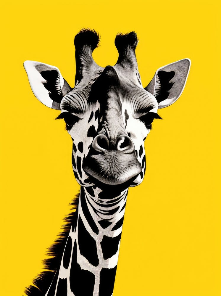 Giraffe Canvas