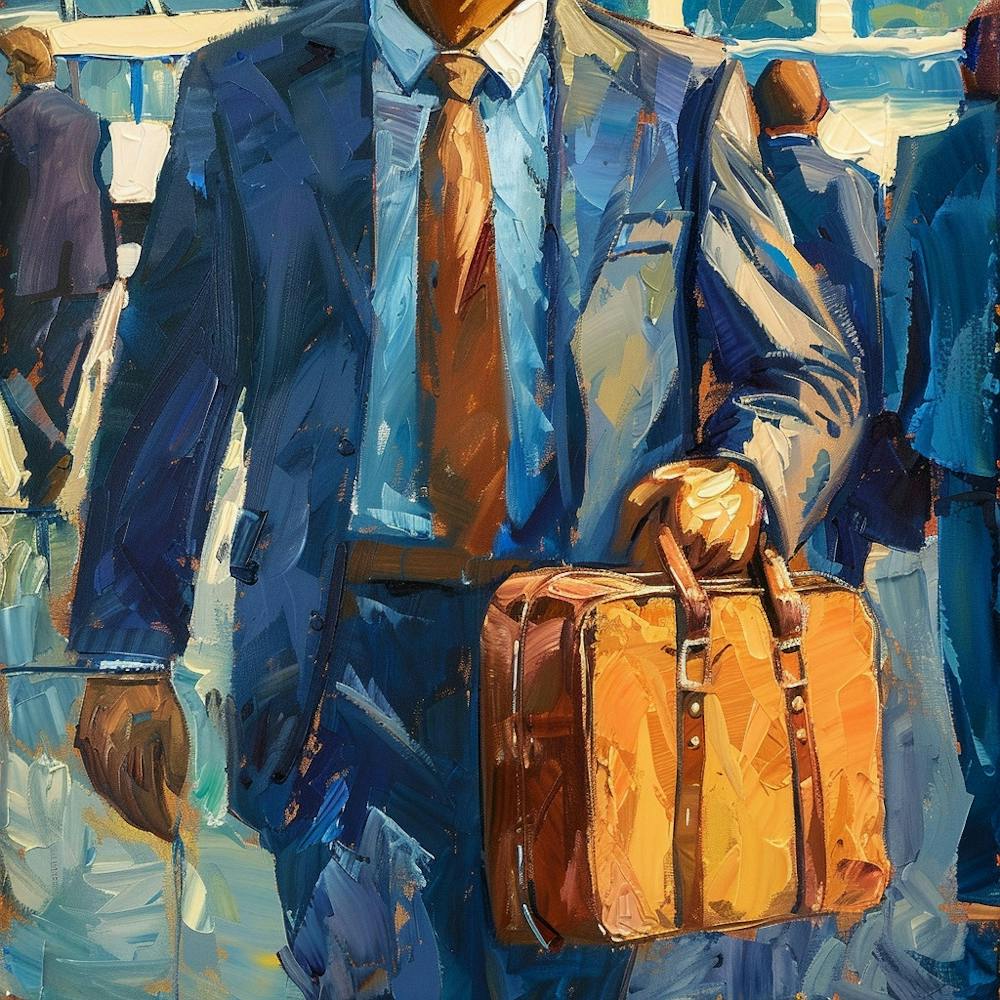 Businessman With Briefcase