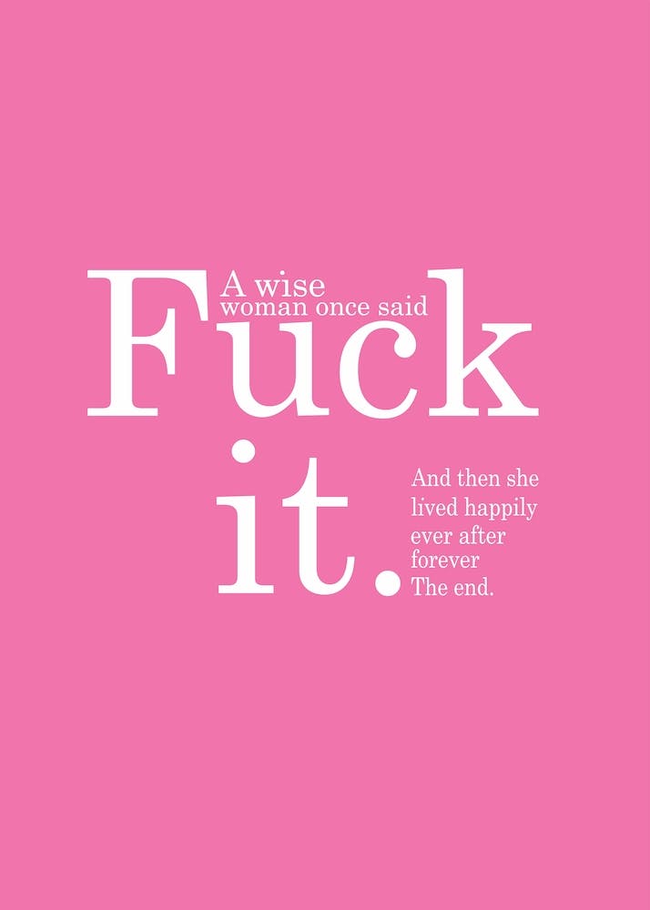 Fuck Off Pink