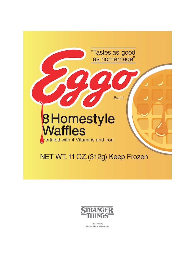 Stranger Eggos Waffles