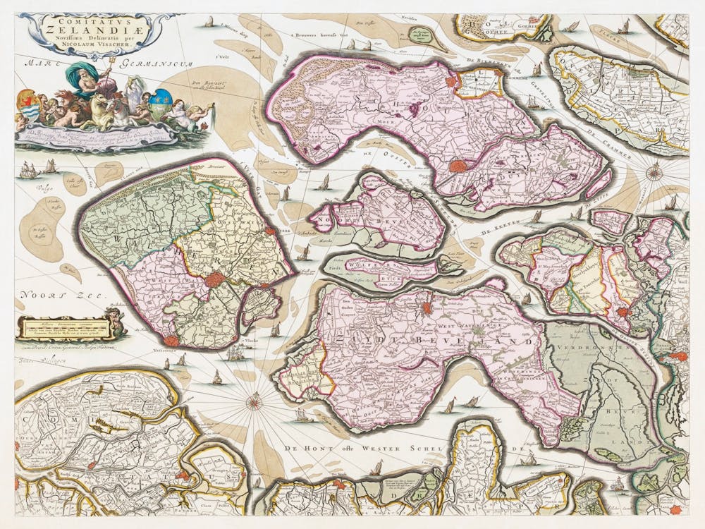 Kaart Van Zeeland (1677–1720)
