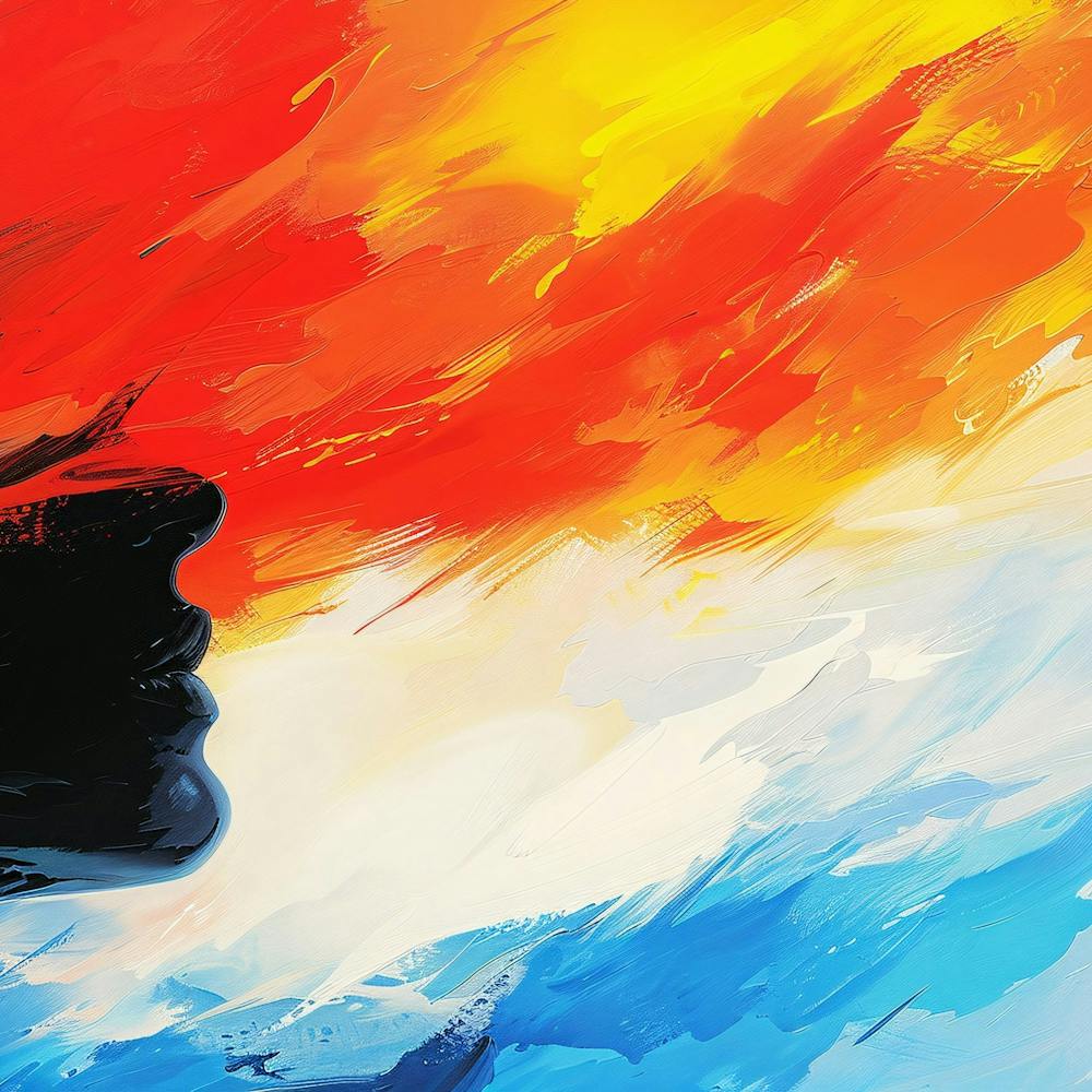 Abstract Of A Woman'S Head 1