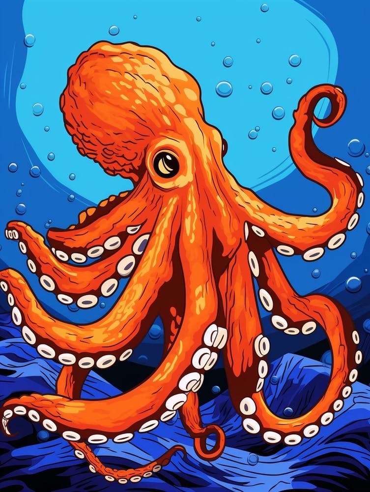 Tagkrake Retro Pop Art Illustration 3