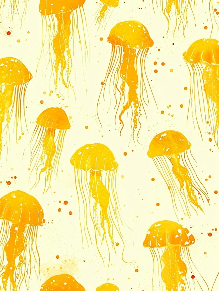 Yellow Jellyfish 3