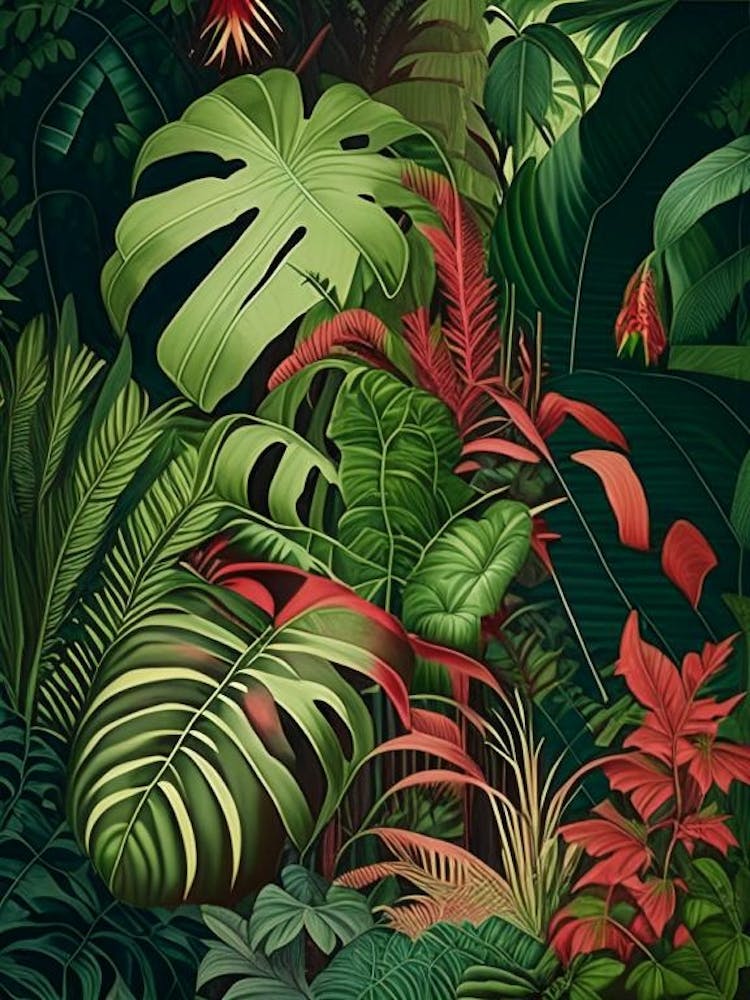 Jungle Foliage 9 Botanicals