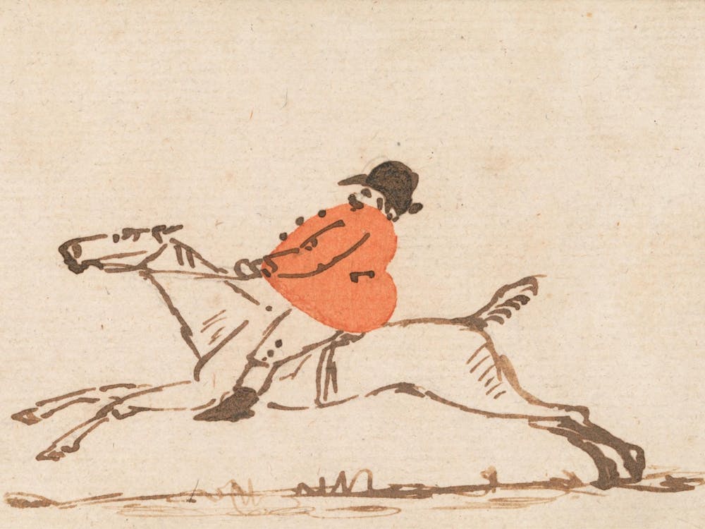 Hunter On Horseback 1