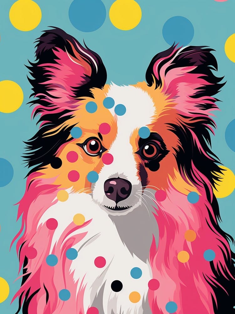 Bright Blue Pomeranian 1