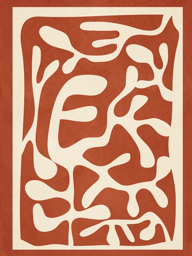 Minimalist Abstract Leaves 3