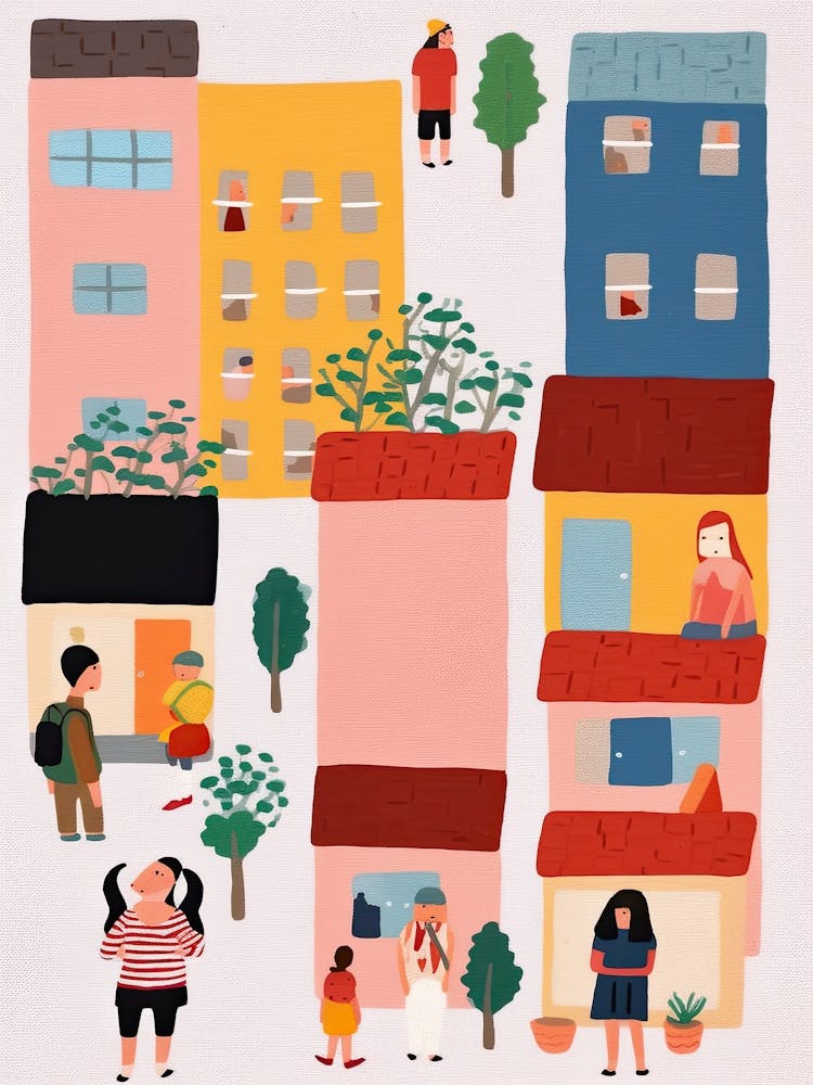 Tokyo Scene, Tiny People And Illustration 2