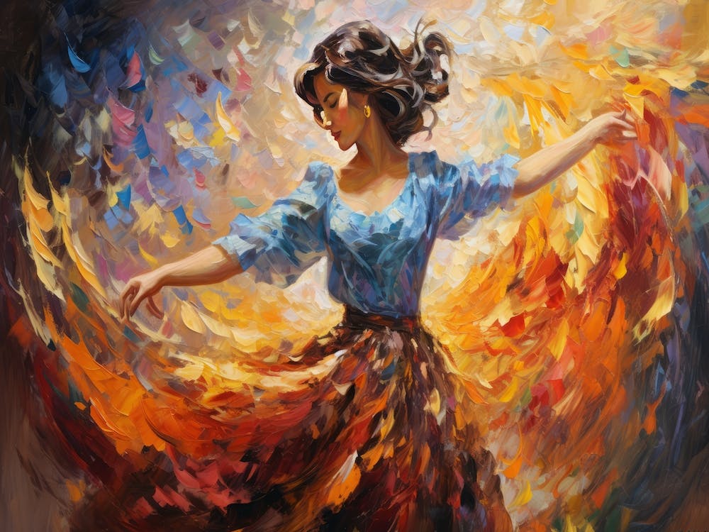 Dancer In Flames 1