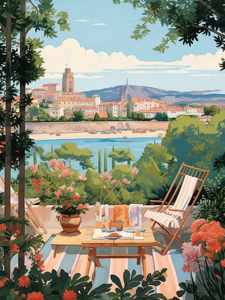 Cannes France 1 Illustration