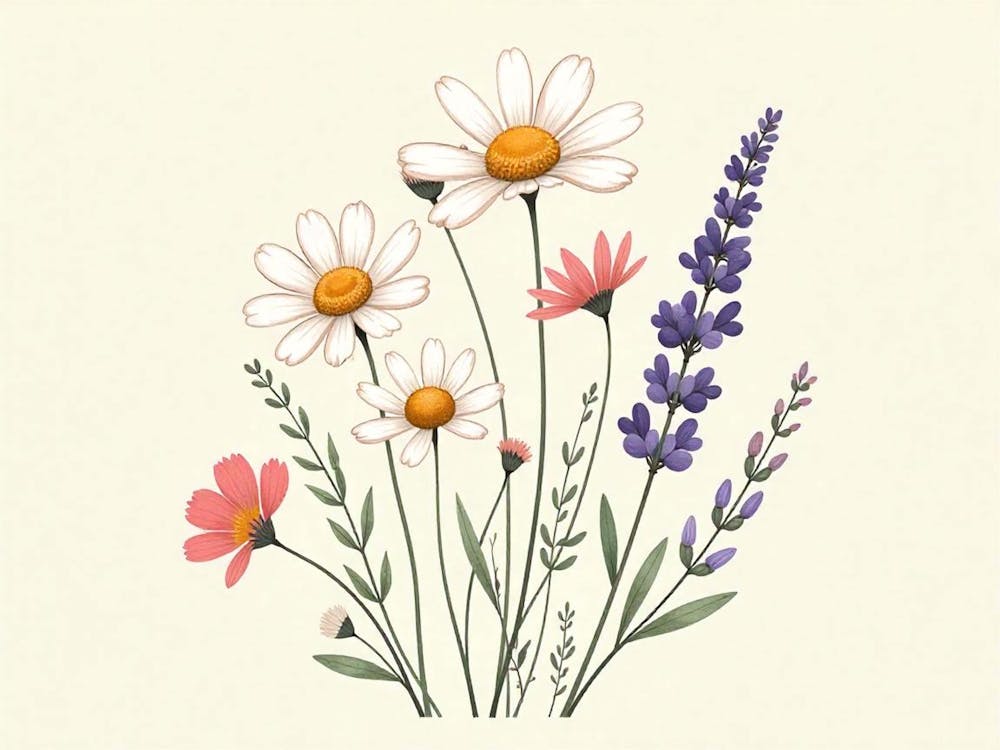 Wildflowers wallar