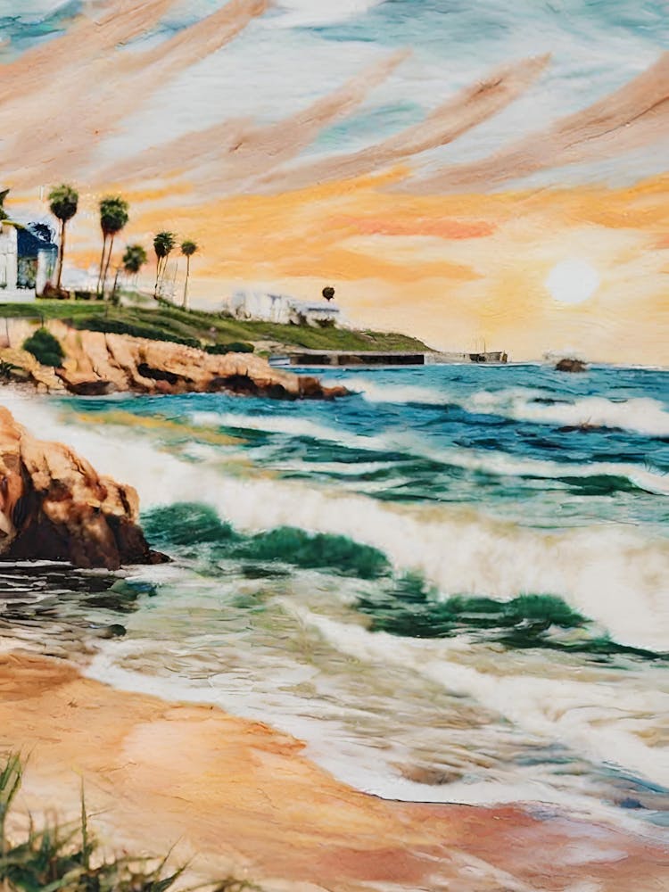 Sunset At The Beach 1
