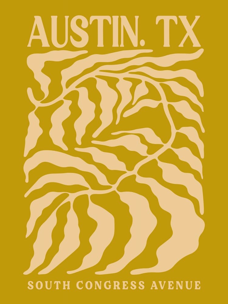 Golden Austin Abstract