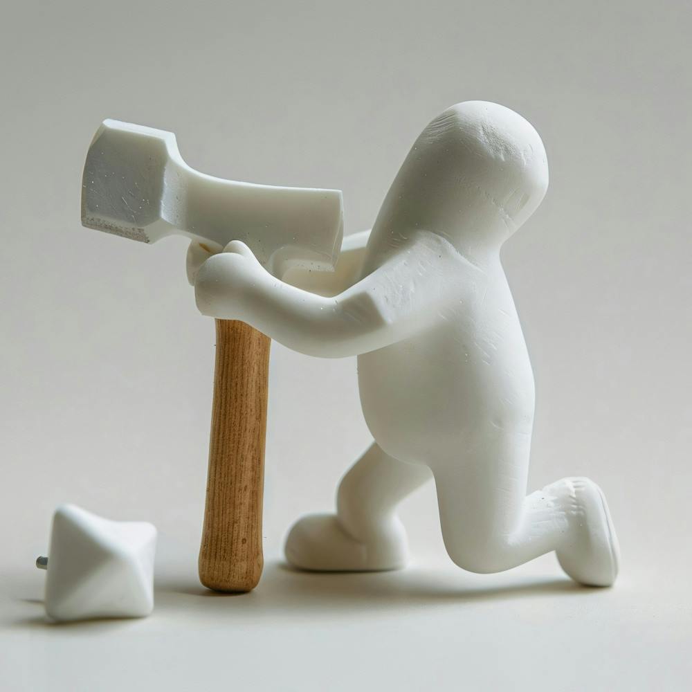 Hammering Man 1