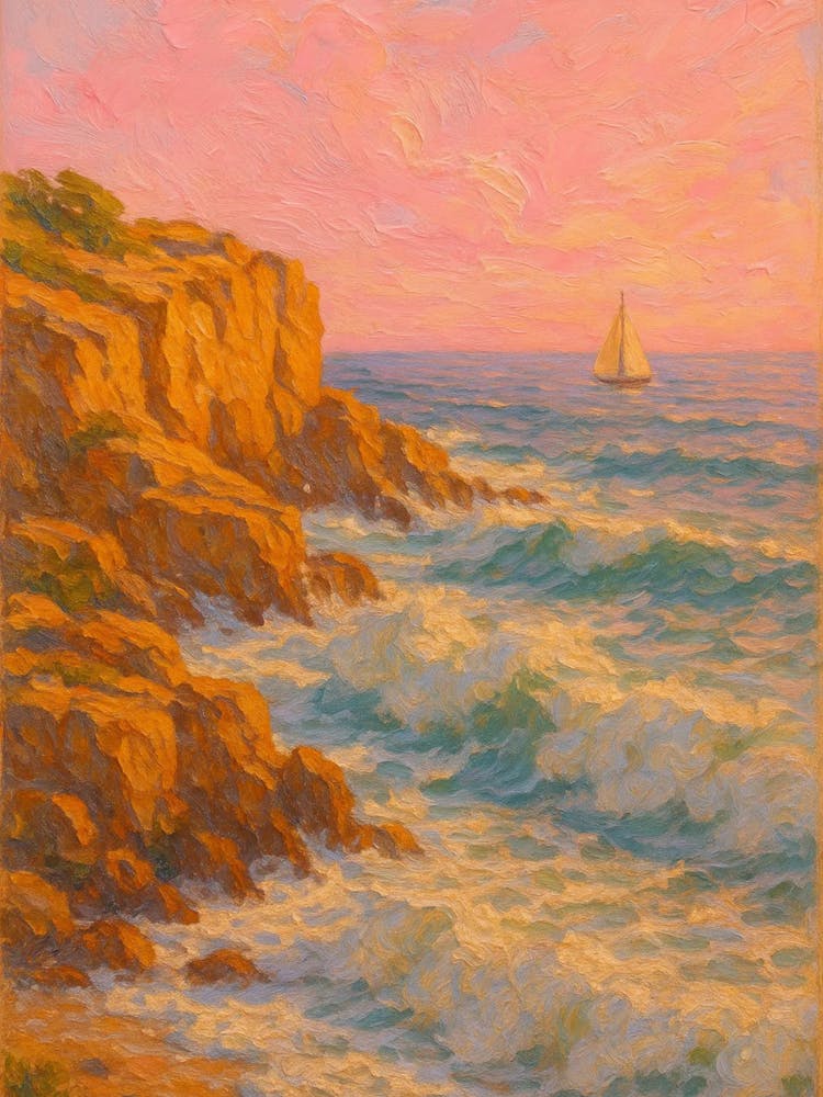Sunset At The Cliffs
