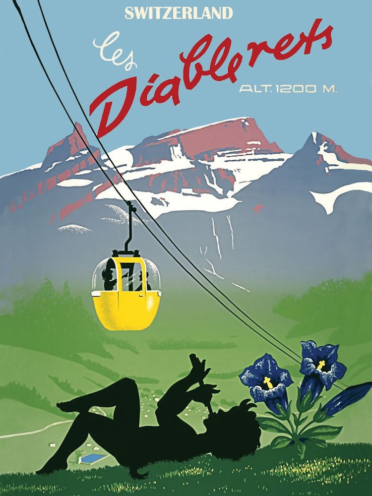 Diablerets, Mountain Massif Of The Alps, Switzerland