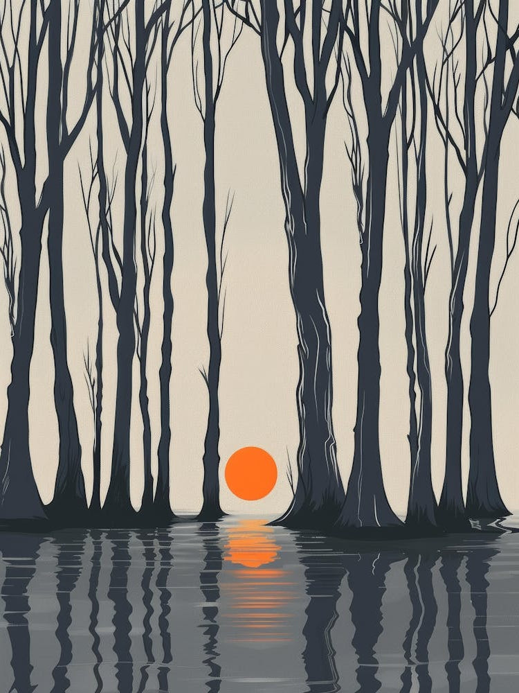 Sunset In The Woods 11