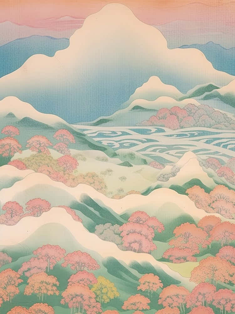 Mount Haku In Ishikawa Gifu Toyama, Japanese Landscape 3