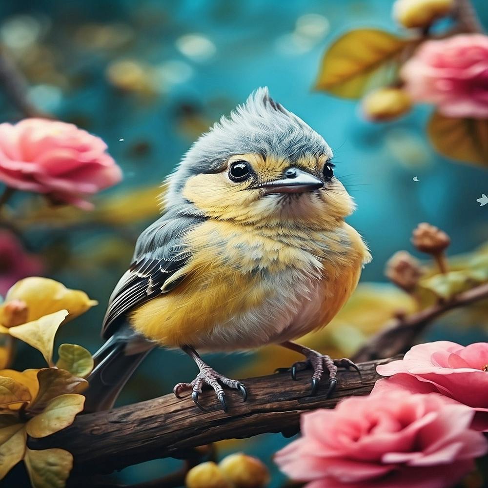 Little Bird In The Garden