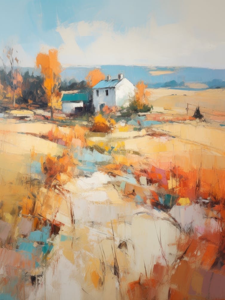 Farm In The Fall