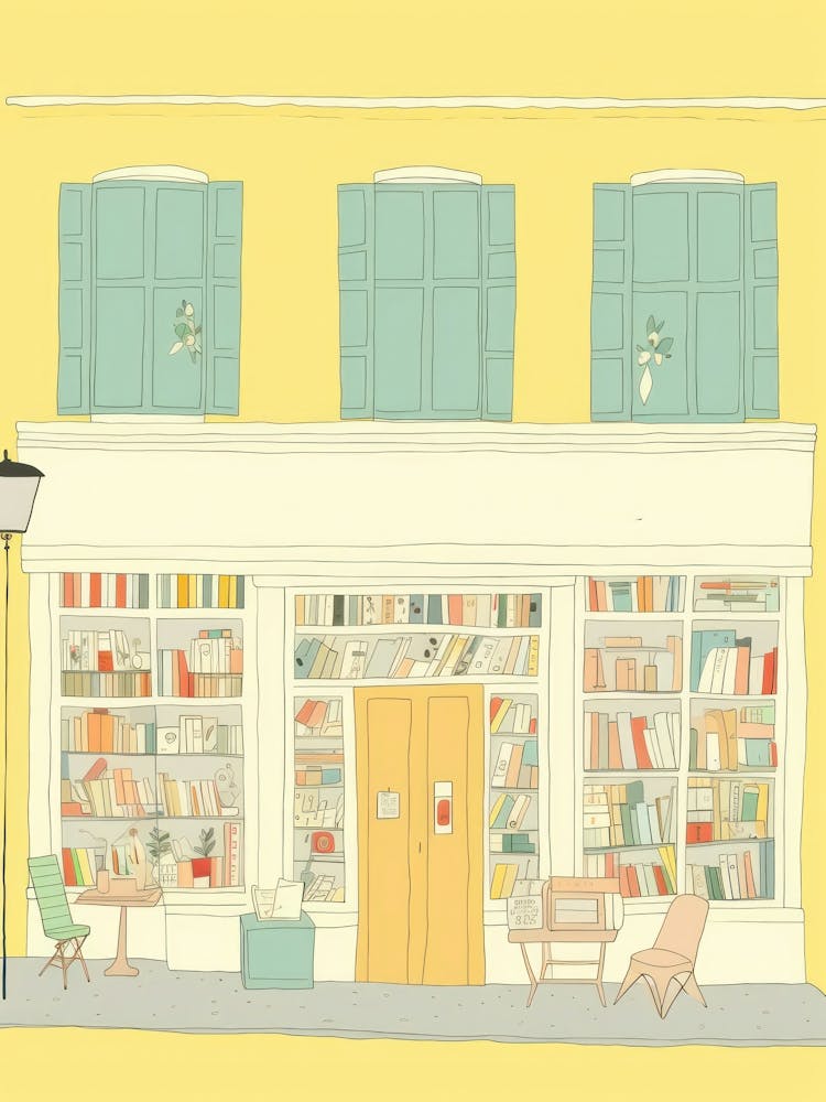 Aix En Provence The Book Nook Pastel Colours 3