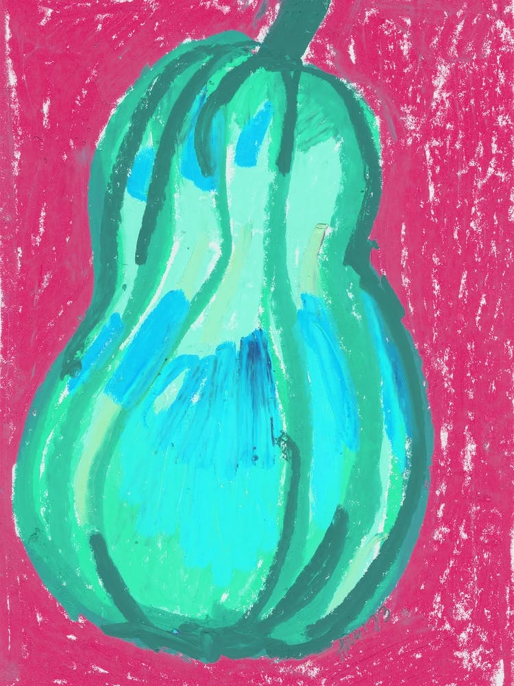 Citrouille sur Rose