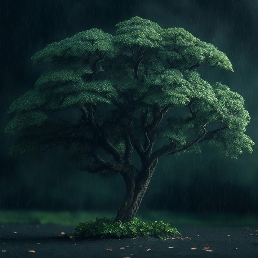 Tree In The Rain