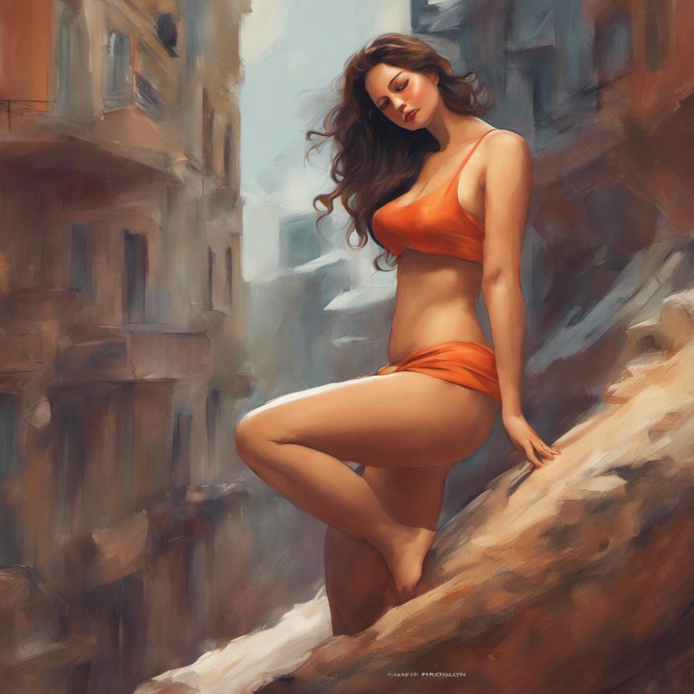 Woman In A Bikini