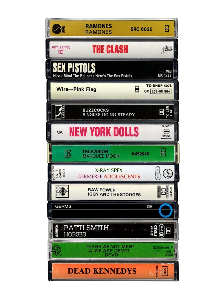 Punk - Greatest Albums - Cassette Print