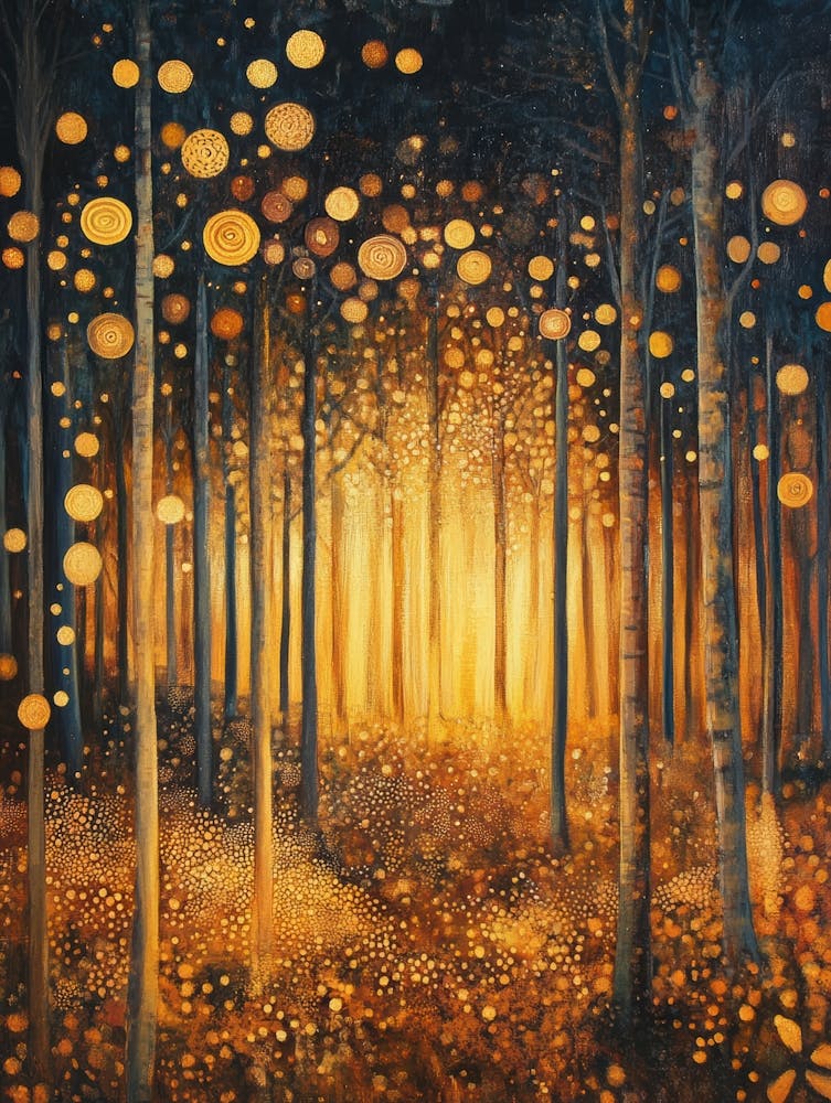 Fireflies In The Forest 5