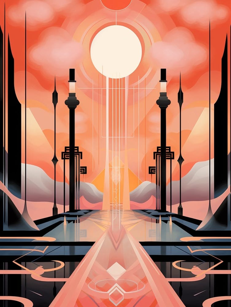 Energy And Vibrations Abstract Geometric 5