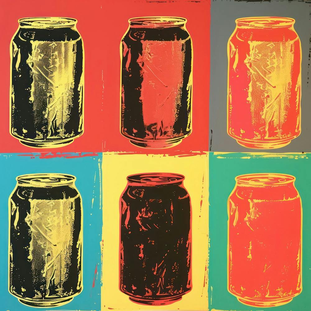 Cans Pop Art 3