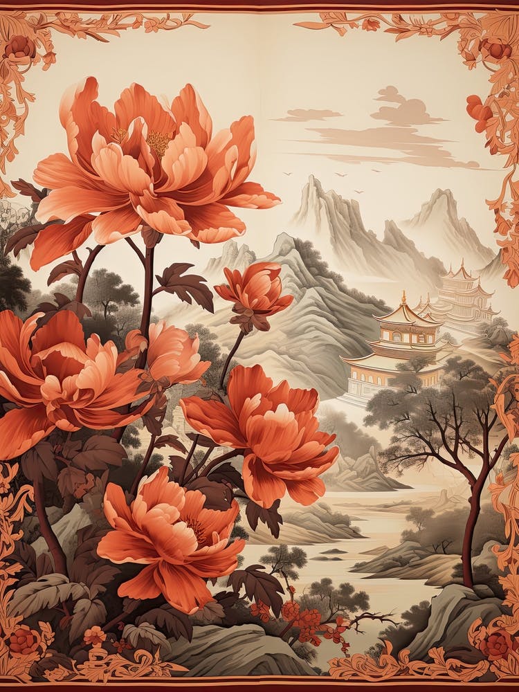 Peony Victorian Style 2