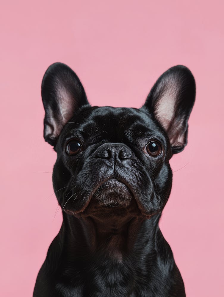 French Bulldog Portrait.Generated AI. 4