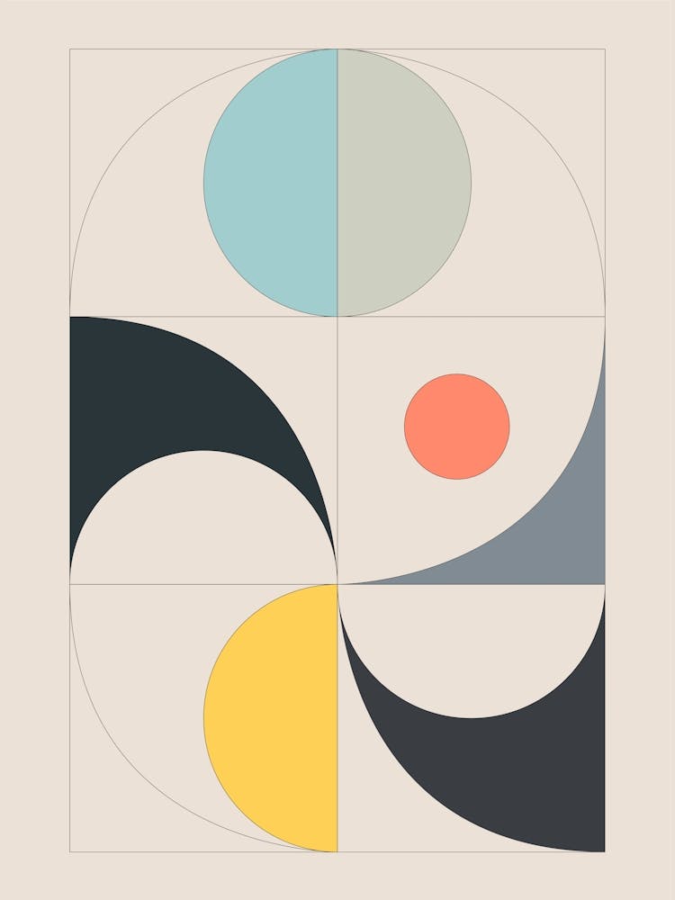 Minimalistische Geometrie 16