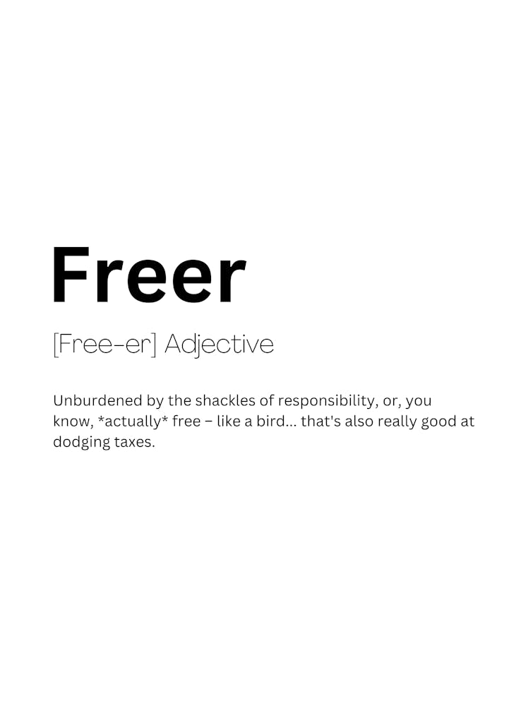 Freer Definition Bedeutung
