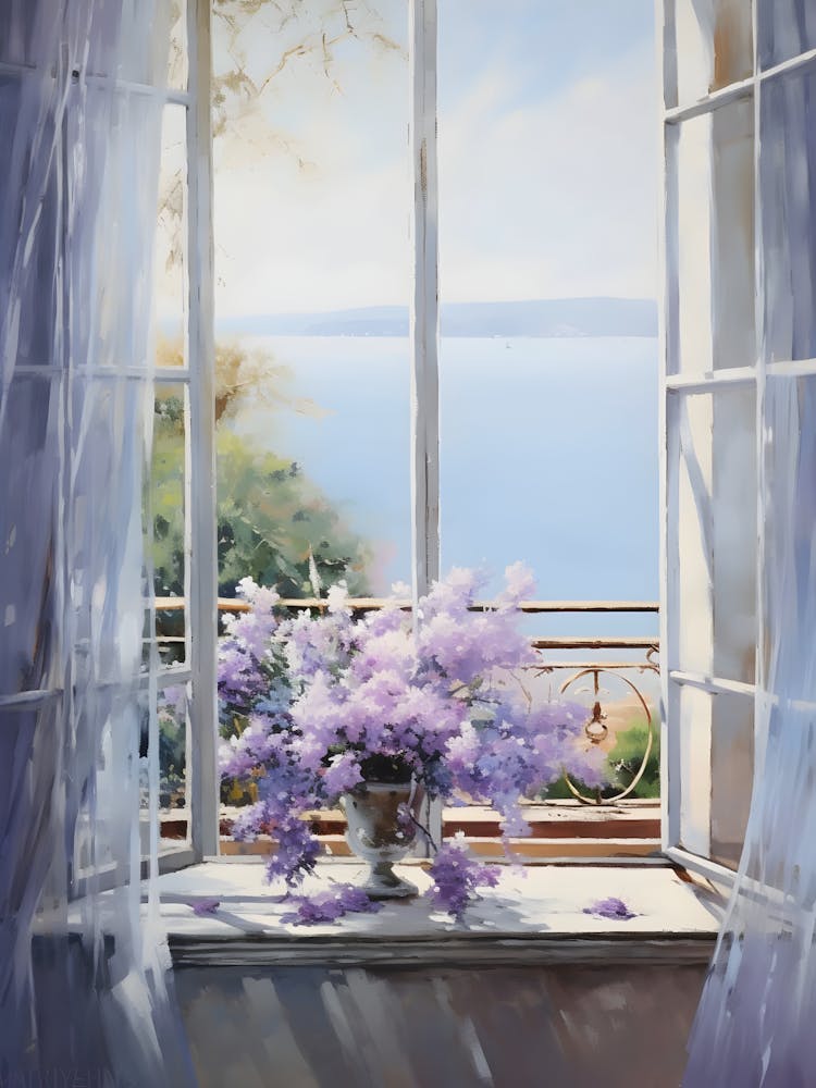 Lilacs In The Window