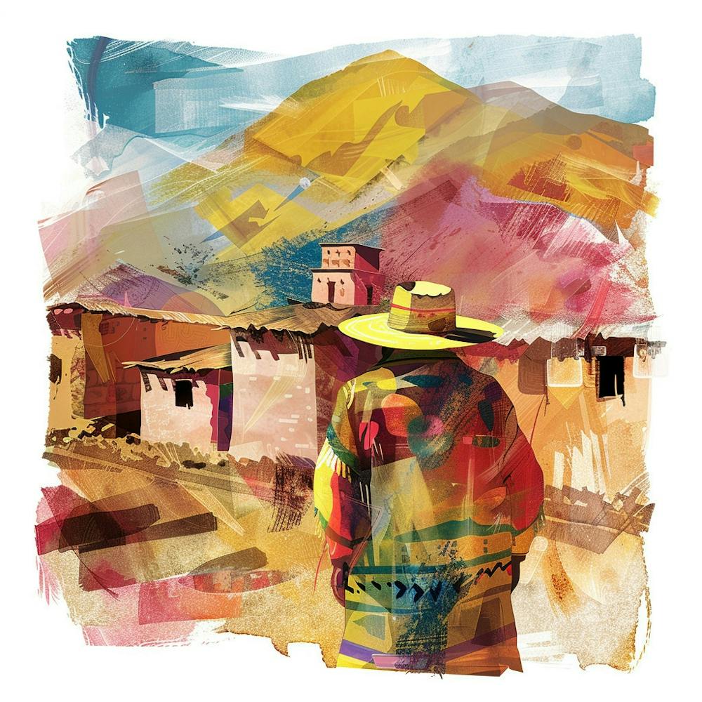Peru Watercolour