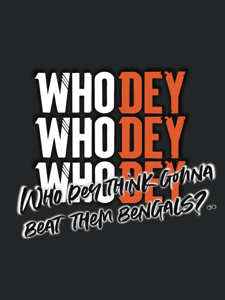 Cincinnati Bengals Who Dey