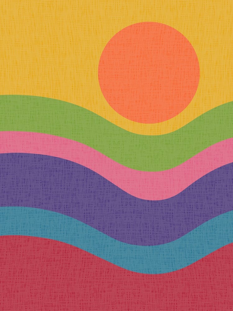 Sunset Waves 1