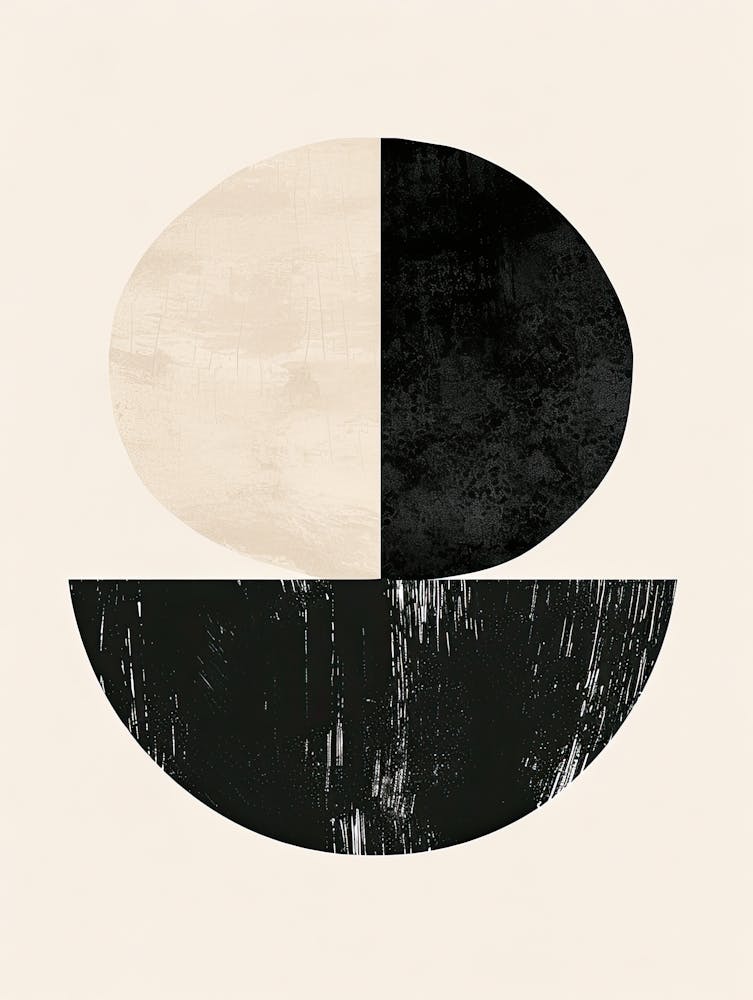 Fragmentary Stillness Bauhaus Minimalist