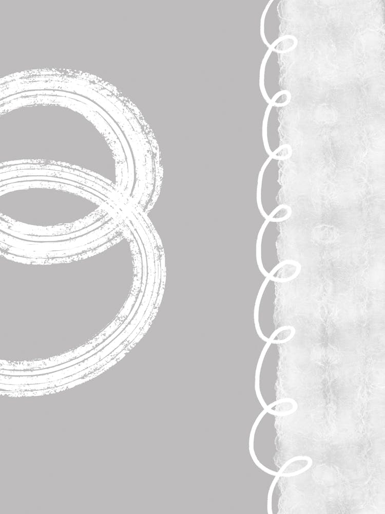 Abstraktes Gemälde Nr. 10 - Zusammengehörigkeit