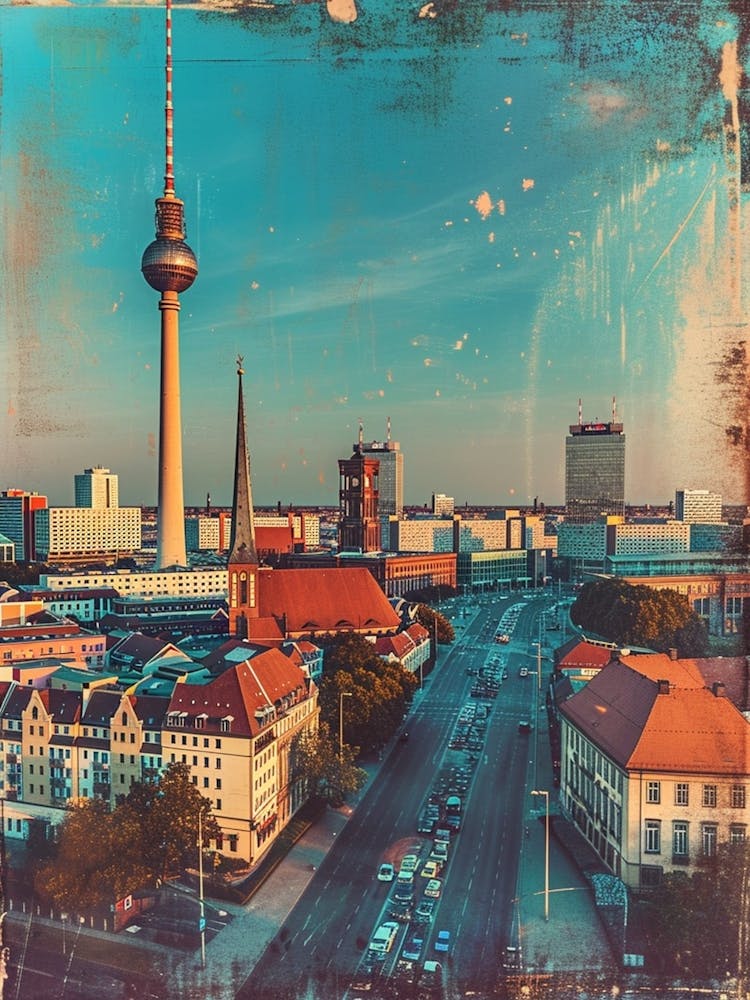 Berlin Polaroid Inspired 1