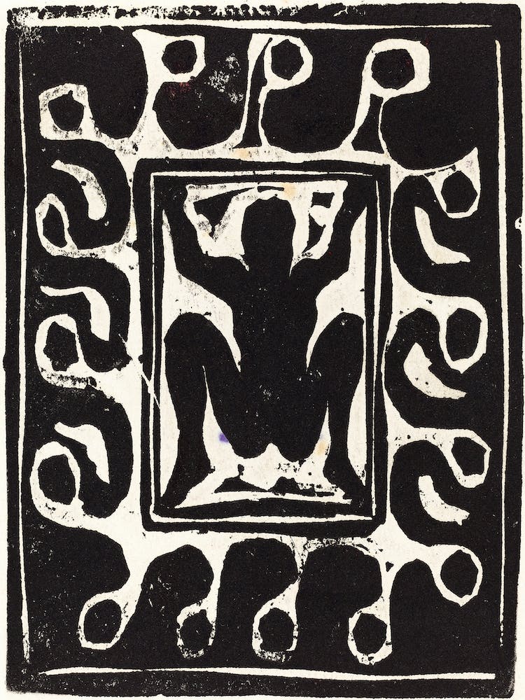 Nude Dancer, Ernst Ludwig Kirchner