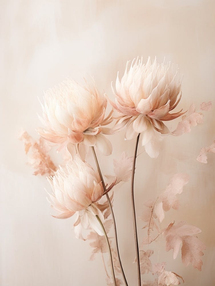 Boho Dried Flowers Protea 4