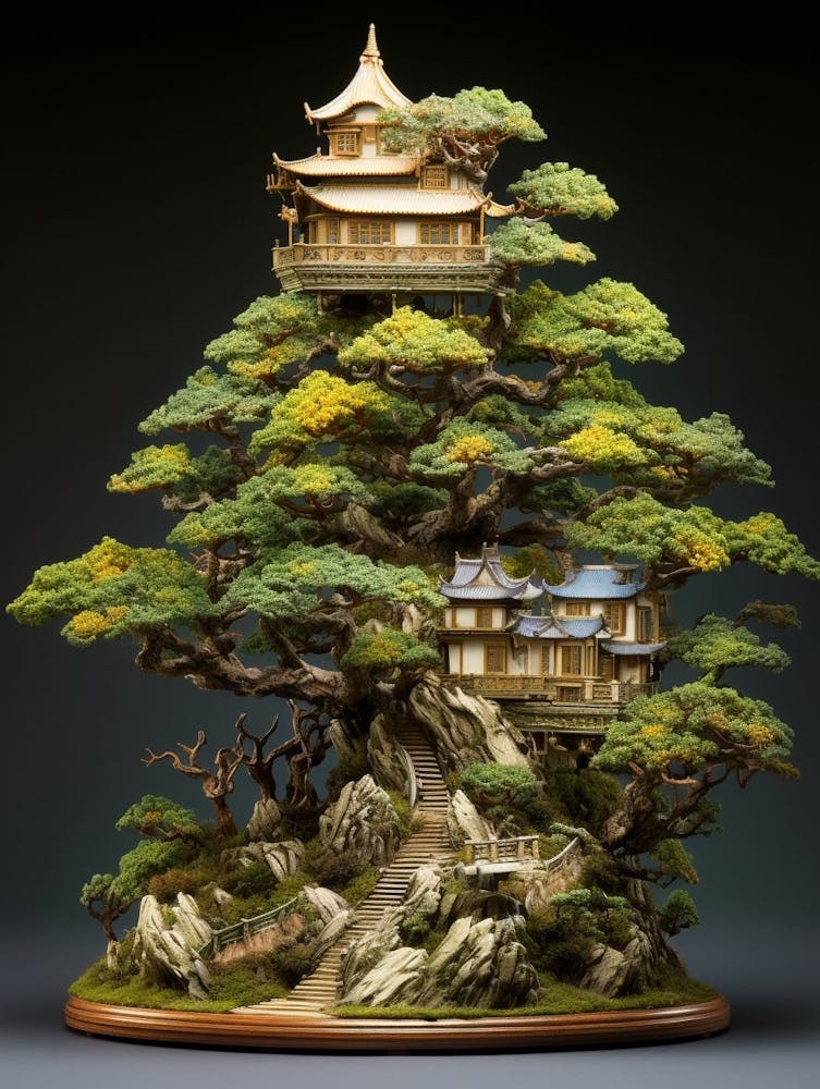 Bonsai Tree Japanese Style 3