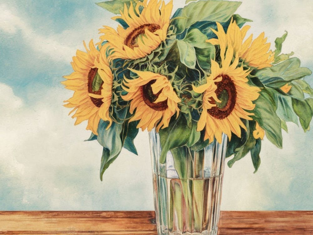 Sunflowers In A Vase 3